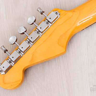 2008 Fender DiMarzio Collection Stratocaster '62 Vintage Reissue ST62-DMC Candy Apple Red, Japan CIJ image 5
