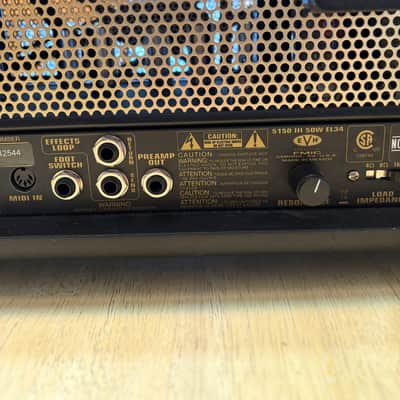 EVH 5150 III EL34 3-Channel 50-Watt Guitar Amp Head 2017 - Present - Black image 9