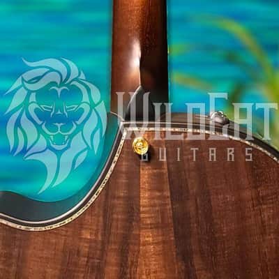 Taylor K24ce Builder's Edition Grand Auditorium Koa Satin Edge Burst 1206093072 image 6