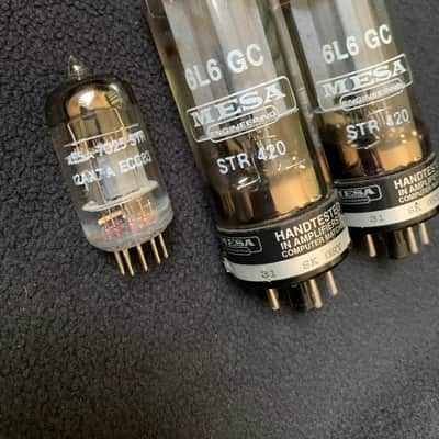 Mesa Boogie STR-12 AX7-A STR 420 6L6GC 12AX7A Tubes image 1