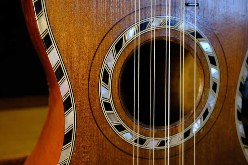Anonymous baroque guitar c.1780 Baroque image 1