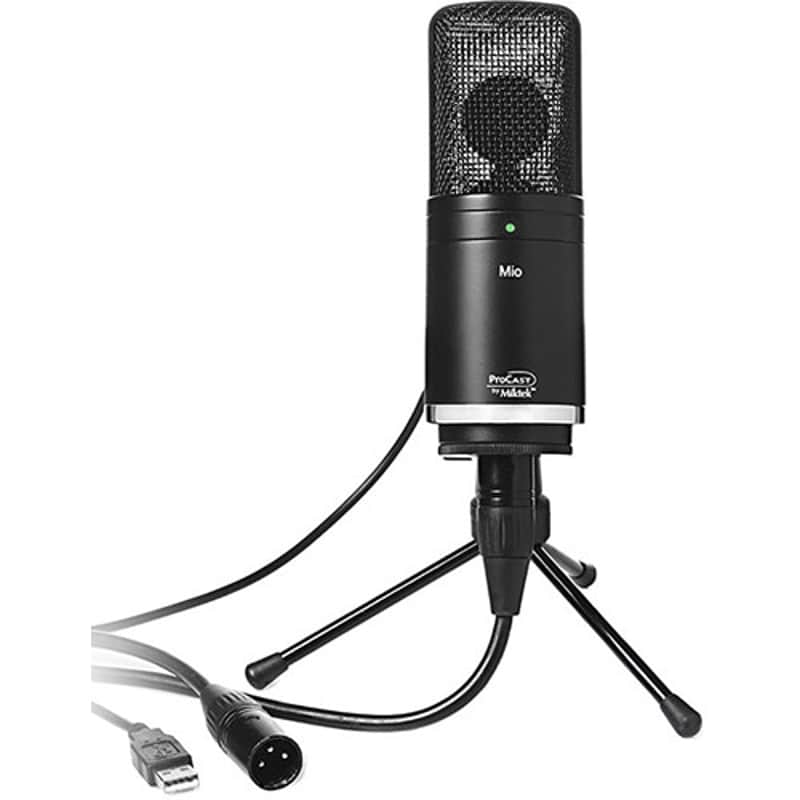 Miktek ProCast Mio - USB and XLR Studio Condenser Microphone image 1