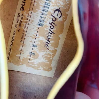 Epiphone Sheraton 1982 made in Japan image 5