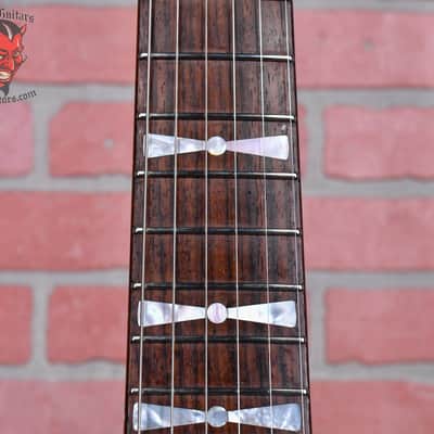 Jackson USA Randy Rhoads Tribute Flying V Black With White Polka Dots 1999 w/OHSC image 12