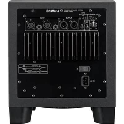 Yamaha HS8S 8 Powered Subwoofer, 150W Total Output, 8 Cone Woofer, 2x XLR Input image 2