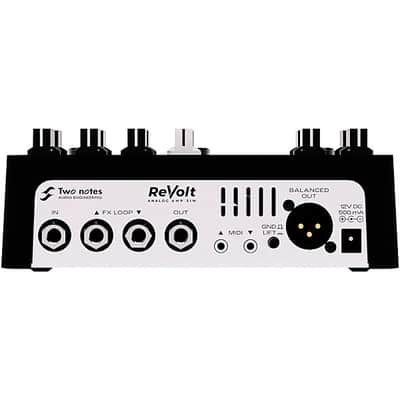 Two Notes AUDIO ENGINEERING ReVolt 3-Channel All-Analog Guitar Simulator Pedal 2024 - SILVER/BLACK image 5