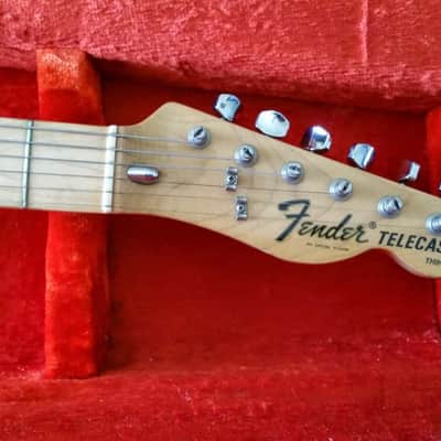 Fender Telecaster Thinline 1974 Cherry Red image 2
