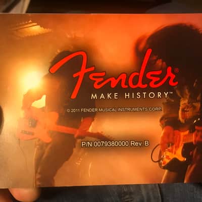 Fender Guitar Bass Manual 2012-2016 image 8