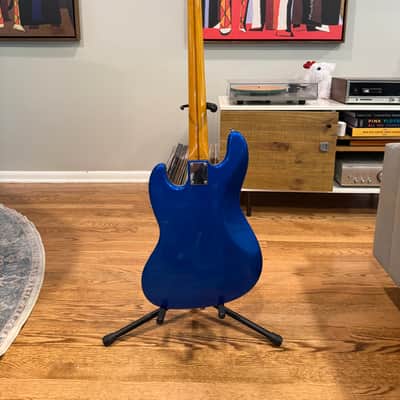 2000 Fender Jazz Bass JB62 Non-Catalog Maple Fretboard Lake Placid Blue, Japan CIJ image 4