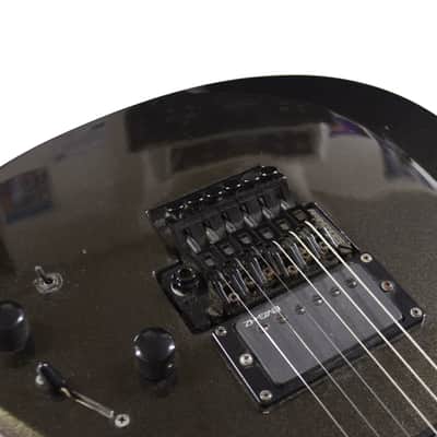 Fernandes FR Model Black Solid Body Electric Guitar image 5
