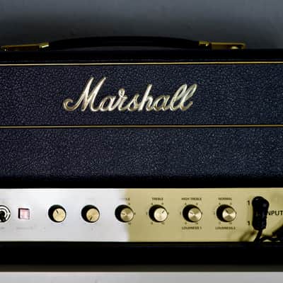 Marshall 2245 JTM45 MK II Reissue 2-Channel 30-Watt Guitar Amp Head 1989 - Present - Black image 2
