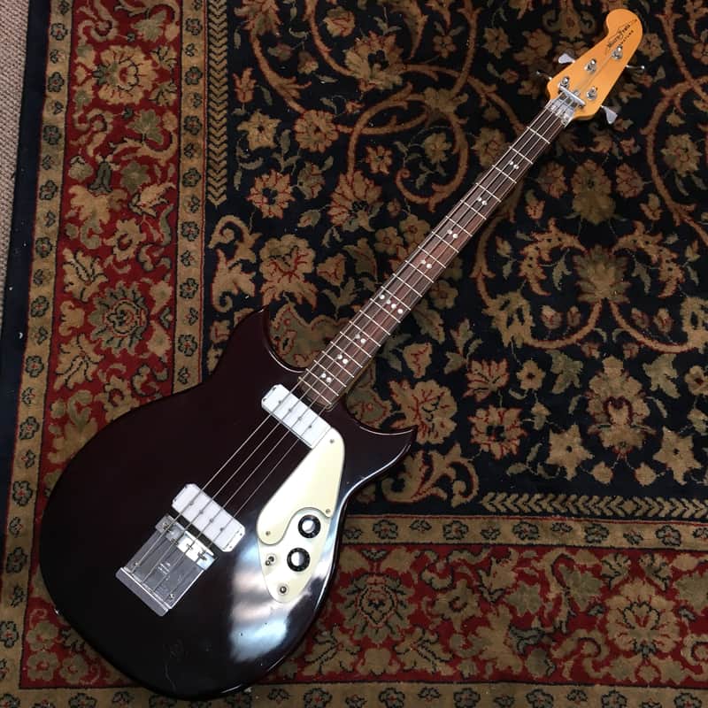 Micro-Frets Signature Bass Guitar Walnut Microfrets image 1