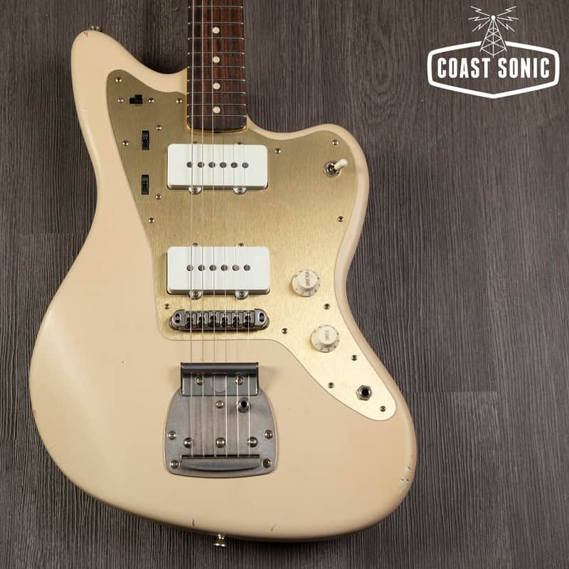 Mint Nash Guitars JM-63 Desert Sand light relic, hard case image 1