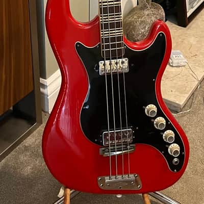 Hofner 185 Artist Bass 1962 - 1980 - Red image 2