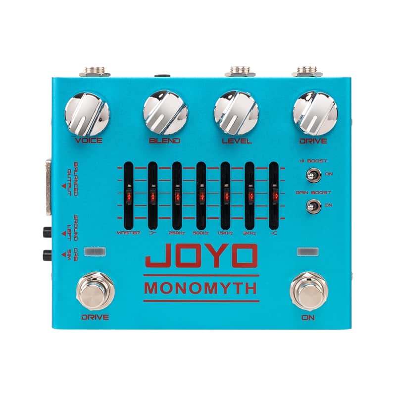JOYO R-26 MONOMYTH Bass Preamp Effect Pedal Overdrive Channel with 6 Band-graphic EQ,price include the import duty for US buyer image 1
