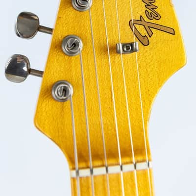 Fender Fender Custom Shop Stratocaster NOS MN Olympic White Pre Owned 1998 - Olympic White image 12
