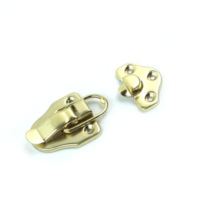 Drawbolt Closure Latch for Guitar Case /musical cases, 70x40mm Gold-plated image 2