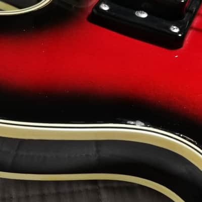 *MINT* 1968-1970 Univox Bass (Japan) - Red Burst image 17