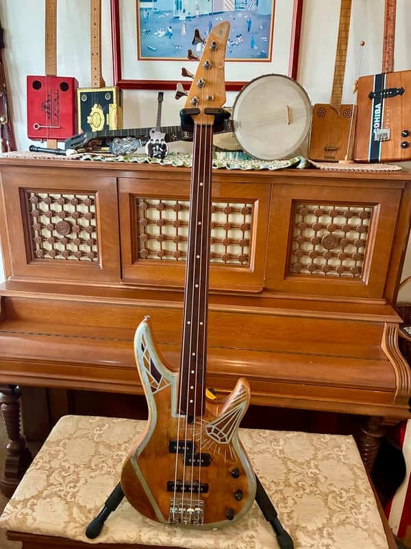 Yamaha Fretless Bass 1991 - Natural image 1