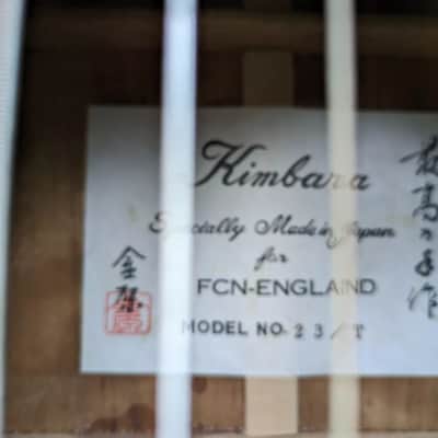 Kimbara 23/T Classical - Made in Japan image 3