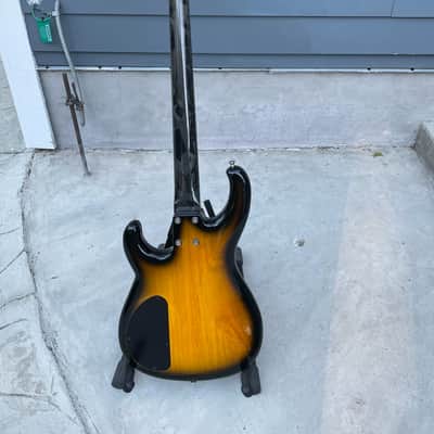 Warning --> Modulus Funk (Flea) 4 String Bass 2009 Sunburst in VG/Excellent condition w/ LANE POOR! image 6