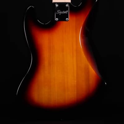 Squier Affinity Series Jazz Bass V, Laurel FB, 3-Color Sunburst image 3