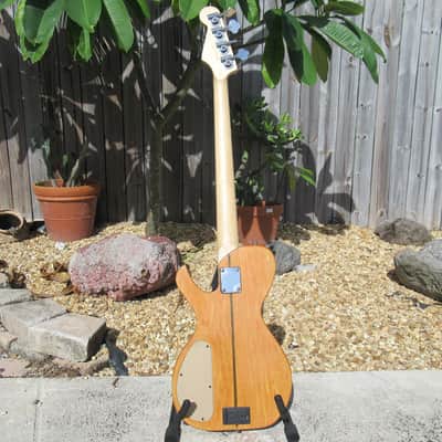 Gazzbass Scarab Series I Prototype 2019 Tung Oil/Natural image 5