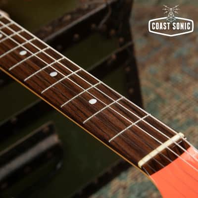 2020 Fender Char Artist Series Mustang Limited Edition Hiiro Red Made in Japan image 12
