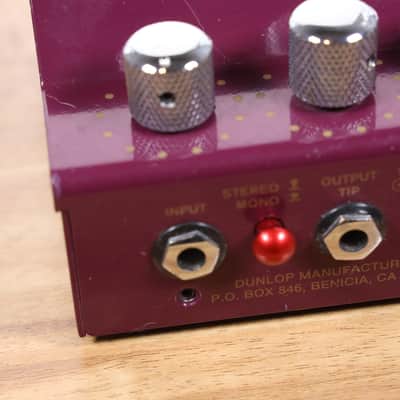 Dunlop TS-1 Stereo Tremolo 1990 - 2005 - Purple AS IS image 8