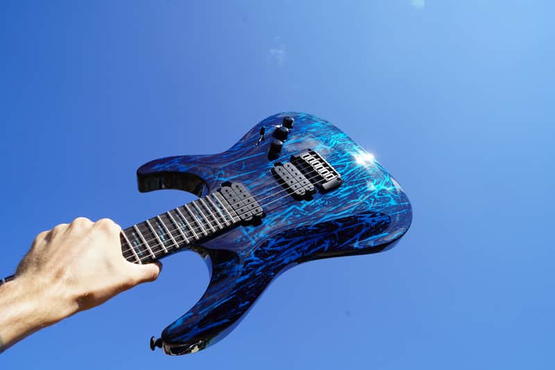 Schecter DIAMOND SERIES PROTOTYPE C-1 Blue Mountain 6-String (2022) image 1