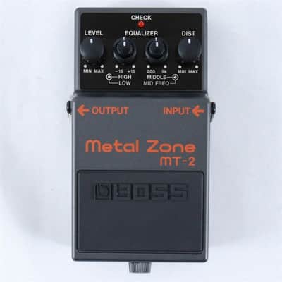BOSS USED ​​MT-2 [Metal Zone] (BOSS) Distortion Pedal image 2