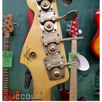 Fender Limited Edition Custom Shop 66 Jazz Bass Journeyman Rosewood Aged Daphne Blue 2023 image 18