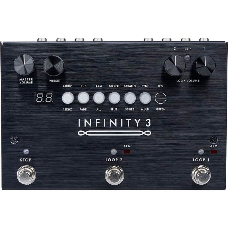 Pigtronix Infinity 3 Deluxe Hi-Fi Stereo Double Looper with Midi Guitar Pedal image 1