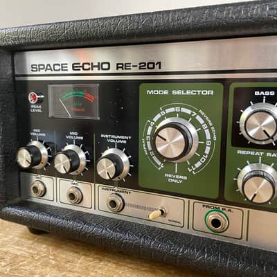 *SERVICED* - Excellent Condition, Roland RE-201 Space Echo Tape Delay / Reverb 1970s - Black image 3