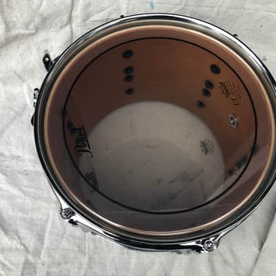 Pearl Session studio select 10”x8” Tom drum - Black mirror chrome image 5