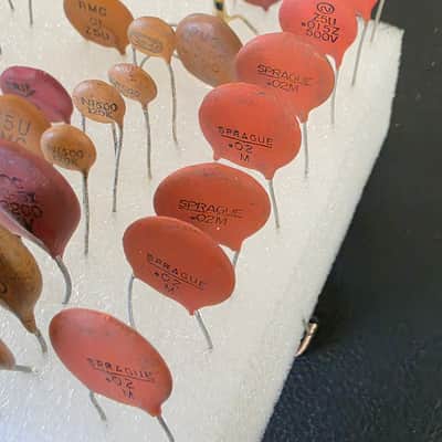 60’s Vintage NOS .02 Cap Lot Sprague CRL RMC 50’s Guitar Tone Capacitor image 9