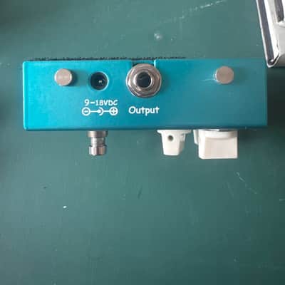 Fulltone Custom Shop OCD-GE Germanium Overdrive 2019 - Tahitian Teal image 5