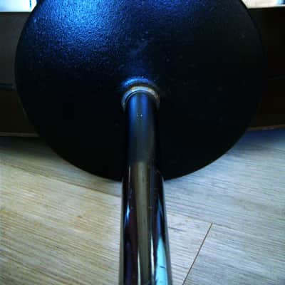 Vintage 1980's Atlas Sound MS20 / MS4 microphone floor stand MS25 MS12C RCA Shure image 9