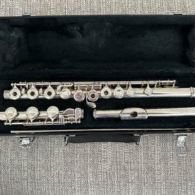 Yamaha YFL-365II Open-Hole Flute w/ Silver Head-Joint image 1