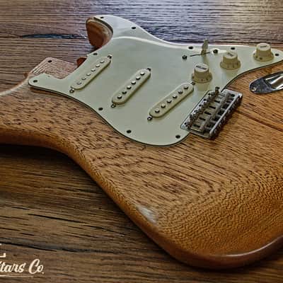 Stratocaster Body – 1-Pc Mahogany – Aged Nitro image 2