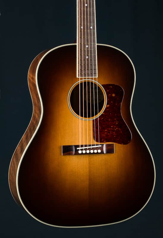 Bourgeois Slope D Standard Figured Walnut and Aged Tone Adirondack Spruce Sunburst NEW