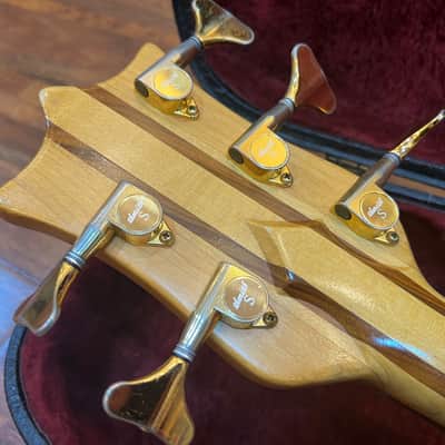 1990 Ken Smith BT5 Lacewood Walnut Mahogany 5 String Bass image 11
