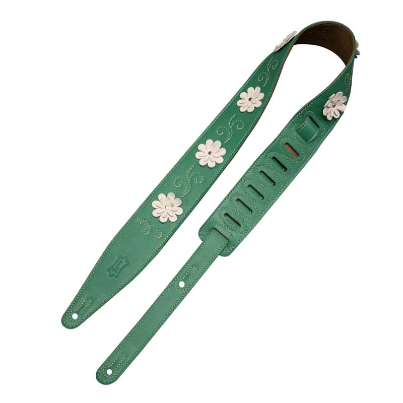 Immagine Levy's Mg317 Ib 001 Tracolla In Pelle Green 2.5 - 1