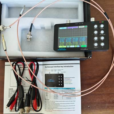 fully functional dual channel portable oscilloscope AND AND a failed DIY ADDAC System ADDAC203 rev 02 CV Mapping image 2