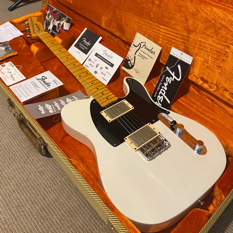 Fender American Vintage 52 Telecaster Mod with Timbuckers 2011 Tele-Gib image 1