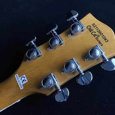 Chill Cat Modern Collection SA-211S Anaconda Burst Electric Guitar w Superthin Body image 7