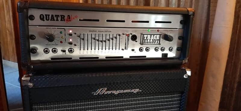 Trace Elliot Quatra Valve 1990s Chrome | Reverb