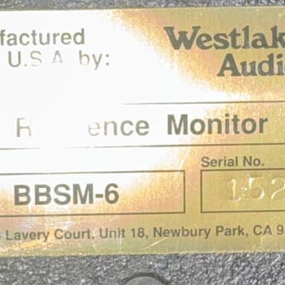 Westlake BBSM-6 Reference Monitors Bild 4