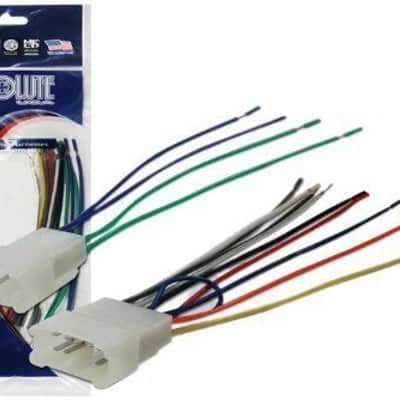 Absolute USA H950/1761 Radio Wiring Harness Fit Toyota 1987-2008 image 1