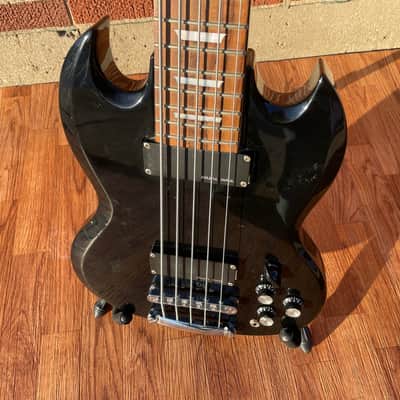 Epiphone 5-String SG Bass Black EB-35 EB35 image 5